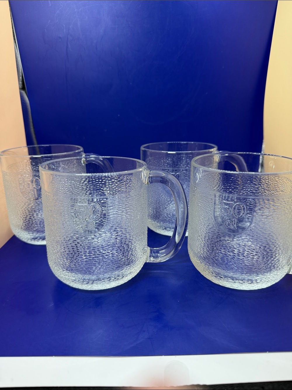 The Iittala Krouvi Beer Glass 50 CL. Set of four